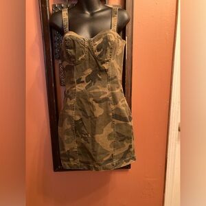 Naked Wardrobe The Camo Mini Dress